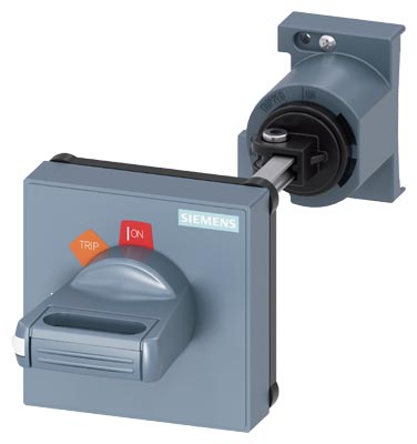 Acionamento Giratório Do Acoplamento Da Porta Para Disjuntor Tamanho Da Estrutura S00 S3 Preto Eixo De 130 Mm Simples Eficiente E Sempre Atual - O Sistema De Componentes Modulares Sirius 3RV2926-1B Siemens