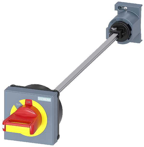 Acionamento Giratório Do Acoplamento Da Porta Parada De Emergência Tamanho S00 S3 Eixo De 330 Mm Simples Eficiente E Sempre Atual - O Sistema De Componentes Modulares Sirius 3RV2926-1L Siemens