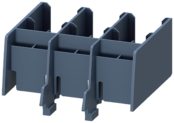 Tampa De Terminal Para Terminais Com Moldura Para Disjuntor 3RV2742 Tamanho S3 Simples Eficiente E Sempre Atual - O Sistema De Componentes Modulares Sirius 3RV2948-1LA00 Siemens