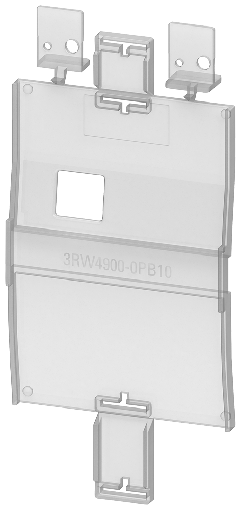 Capa Protecao Ajustes 3Rw40 S0...S3 3RW4900-0PB10 SIEMENS