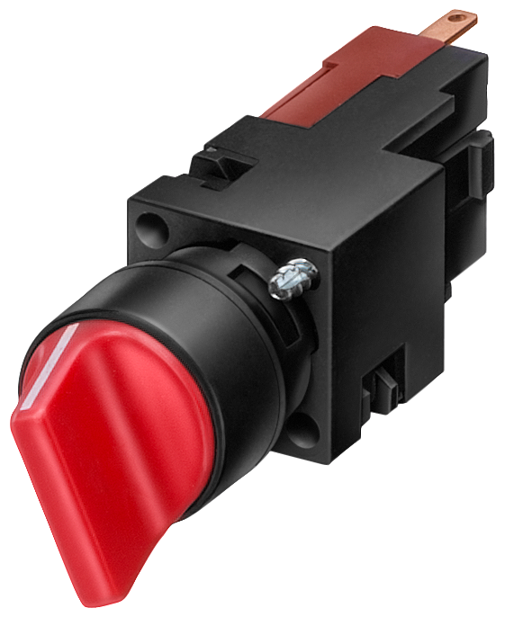 Comutador 16Mm Plastico Preto 2 Posições 3SB2202-2AB01 SIEMENS