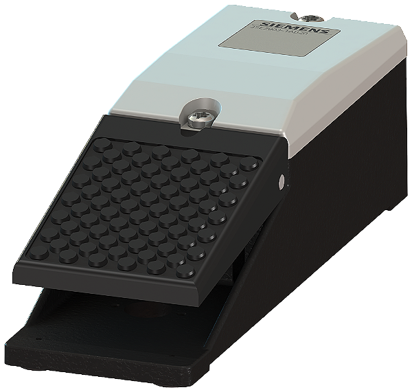 Botão De Pedal 1 Pedal Sem Tampa Sem Engate Carcaça Metálica IP65 1NA + 1NF Entrada De Condutores M20 X 1,5 Botão De Base Sirius 3SE29 Como Dispositivo De Acionamento Em Partes Da Instalação Especialmente Ameaçadas P Ex Em 3SE2902-0AB20 Siemens