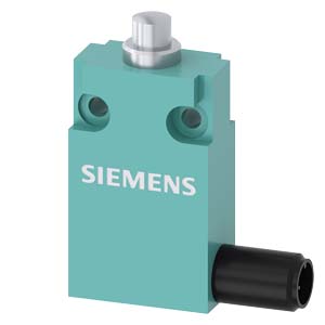 Interruptor De Posição No Formato Compacto De 30 Mm De Largura Com Conector Do Aparelho M12 Elemento De Ação Brusca 1NA+1NF Com Tucho De Engate Interruptor De Posição Mecânico Sirius 3SE5 Para A Deteção Da Posição E 3SE5413-0CC20-1EB1 Siemens