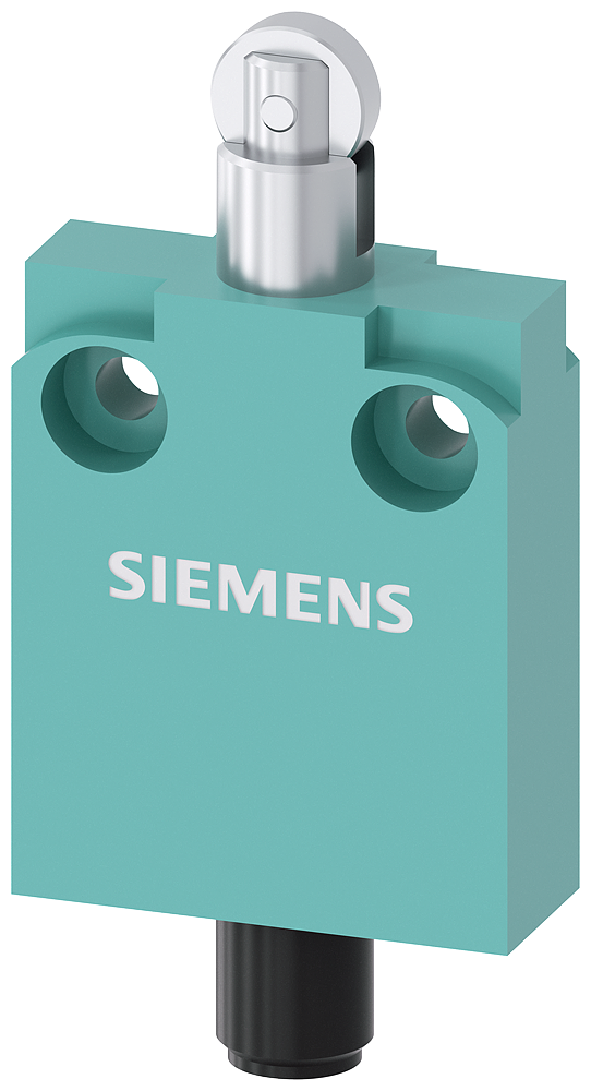 Interruptor De Posição No Formato Compacto De 40 Mm De Largura Com Conector Do Aparelho M12 Elemento De Ação Brusca 1NA+1NF Com Êmbolo De Roletes Interruptor De Posição Mecânico Sirius 3SE5 Para A Deteção Da Posição E 3SE5423-0CD20-1EB1 Siemens