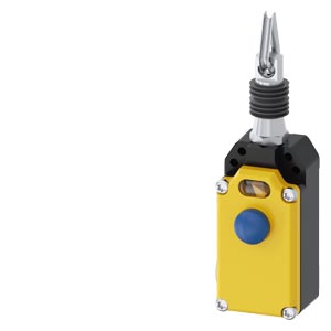 Comutador Acionado Por Cabo Caixa Metálica 2x M20 X 1,5 Com Tampa Amarela 2NF/1NA Com Engate En Iso 13850 E Desbloqueio Através De Botão De Pressão Para Comprimentos De Cabo De Até 5 M Interruptor Da Tensão Do Cabo Sirius 3SE7 3SE7120-1BH00 Siemens
