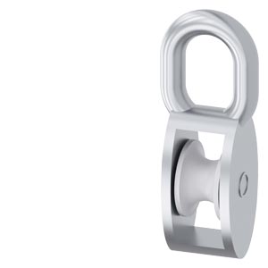 Polia De Cabos Fixo Para 3 Mm Cabo De Zinco Fundido Sob Pressão E Poliamida Simples Eficiente E Sempre Atual - O Sistema De Componentes Modulares Sirius 3SE7921-1AB Siemens