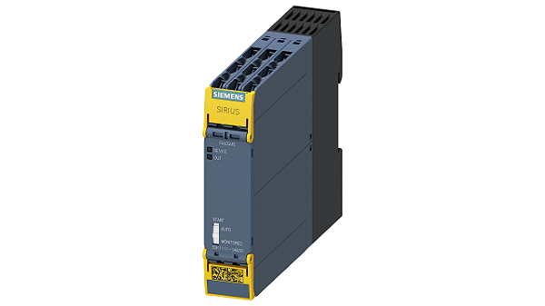 Dispositivo De Comutação De Segurança Sirius Equipamento De Base Da Série Standard Circuito De Liberação De Relé 3 Contato Normalmente Aberto Positivo Circuito De Sinalização Do Relé 1 Nf Us 24 V Ca/Cc Conexão Parafusada 3SK1111-1AB30 Siemens