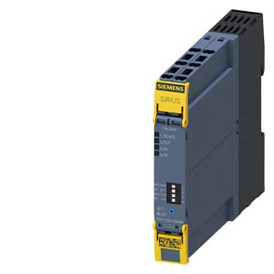 Dispositivo De Comutação De Segurança Sirius Equipamento De Base Da Série Advanced Circuito De Habilitação Eletrônica 1 Circuito De Liberação 0,5 A Us 24 V Cc Conexão De Mola Push-In Aparelho De Conexão De Segurança Sirius 3SK1 3SK1120-2AB40 Siemens