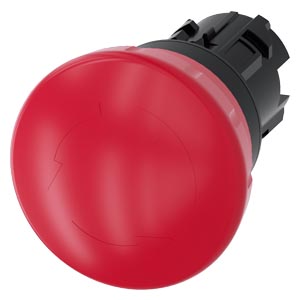 Frontal Botao Emerg 40Mm Plast Verm 3SU1000-1LB20-0AA0 SIEMENS