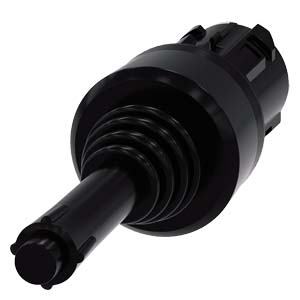 Comutador De Barras Cruzadas 22 Mm Redondo Plástico Preto 2 Posições De Comutação Horizontal Tecla Com Retorno Com Travamento Mecânico Comutador De Coordenadas Sirius Act Para Tarefas De Navegação Simples Sob O Nome De 3SU1000-7BC10-0AA0 Siemens