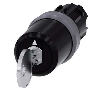 Fron Comut Anel Chv Ces 3Pos Rmvi Rete 3SU1030-5BN21-0AA0 SIEMENS