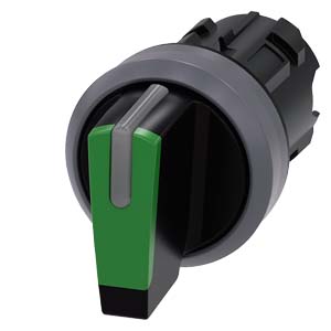 Front Comut Anel Mom 3Pos Vd 3SU1032-2BM40-0AA0 Siemens