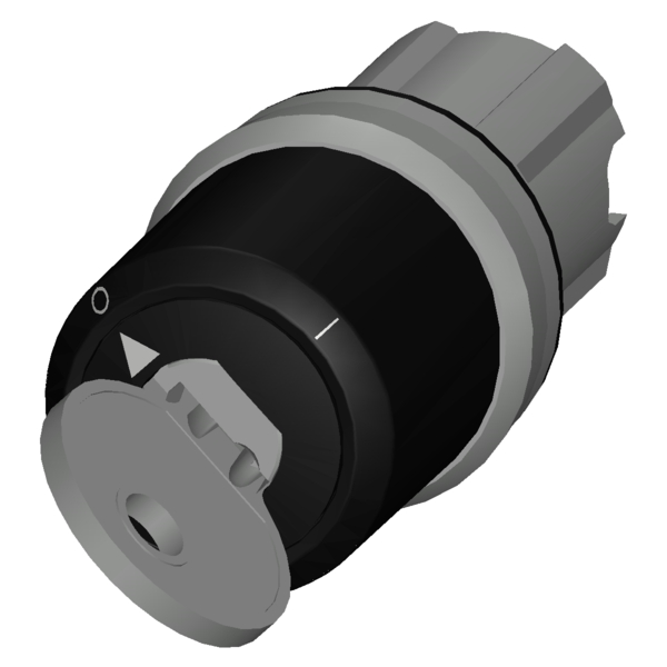 Front Comut Met Chv Bks E2 2Pos Ret 3SU1050-5RF11-0AA0 SIEMENS