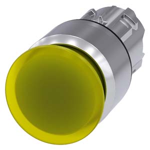 Frontal Botao Cog 30Mm Met Ilu Ret Am 3SU1051-1AA30-0AA0 SIEMENS