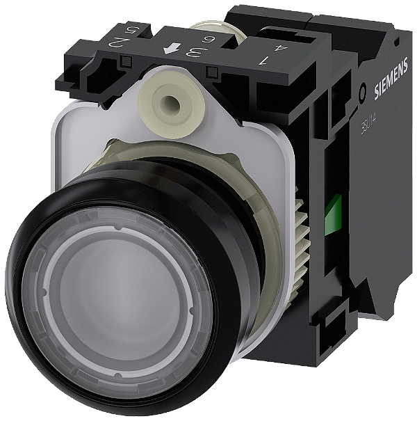 Botao Pla Ilu 230V Mom Mola 1Na Tr 3SU1106-0AB70-3BA0 SIEMENS