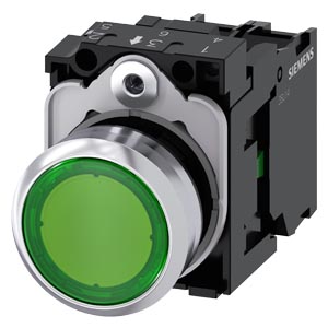 Botao Met Ilu 230V Mom Para 1Na Vd 3SU1156-0AB40-1BA0 SIEMENS