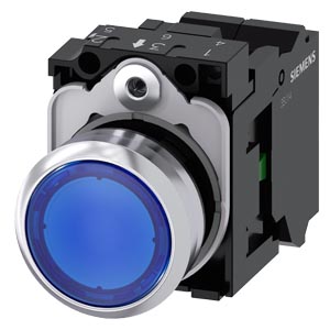Botao Met Ilu 230V Mom Mola 1Nf Az 3SU1156-0AB50-3BA0 SIEMENS