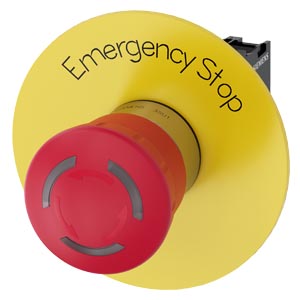 Botao Emergencia Cog 40Mm Ret Iluminado 3SU1158-1HB20-1PT0 SIEMENS
