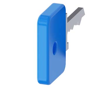 Chave Para Interruptor De Chave O M R Número Do Fecho 73038 Azul-Claro Chave Como Acessório Para Os Aparelhos De Comando E Comunicação Sirius Act Sob O Nome De Marca Sirius Act A Siemens Disponibiliza Um Portfólio Ímpar De 3SU1950-0FJ50-0AA0 Siemens