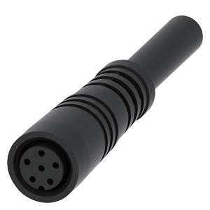 Acoplamento Com Cabo De Interligação 5 M De Comprimento Com Conexão De Fecho De 8 Mm Para Conector De Encaixe De 6 Polos Para Comutador Magnético 3SE66 Safety Is A Sirius Business 3SX5601-4GA05 Siemens
