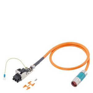 Cabo Pot 25M Com Conectores 4X1 5+2X1 5 6FX8002-5DN01-1CF0 Siemens
