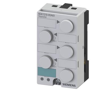 Simatic Net Repeater Para A As-Interface Para Extensão Do Cabo Na Carcaça K45 As-Interface - O Padrão De Bus De Campo Inteligente 6GK1210-0SA01 Siemens