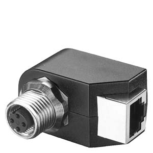 Adaptador M12 Para RJ45 – 5pcs Simatic Net Painel Feedthrough Ie M12 Painel Feedthrough Ie M12 Passagem Do Armário De Distribuição De Tec Conexão M12 Para RJ45 6GK1901-0DM20-2AA5 Siemens