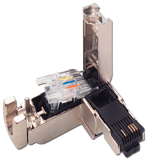 Conector Ethernet Rj45 90°, 50 Pcs. 6GK1901-1BB20-2AE0 SIEMENS