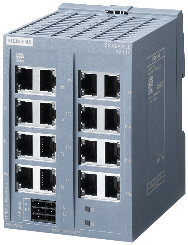 Scalance Xb116 6GK5116-0BA00-2AB2 SIEMENS