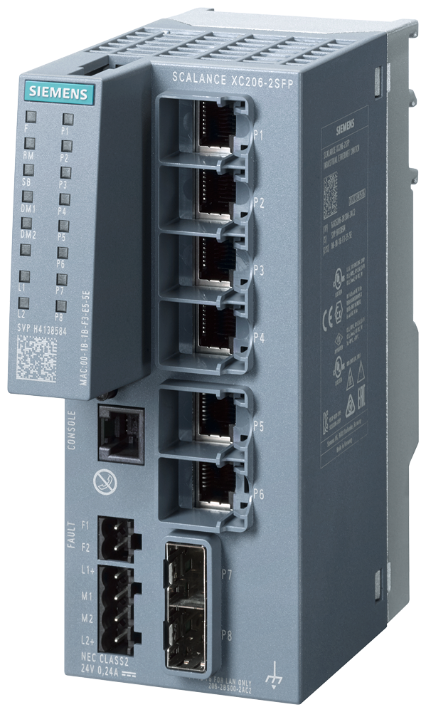 Scalance Xc2062Sfp 6GK5206-2BS00-2AC2 SIEMENS