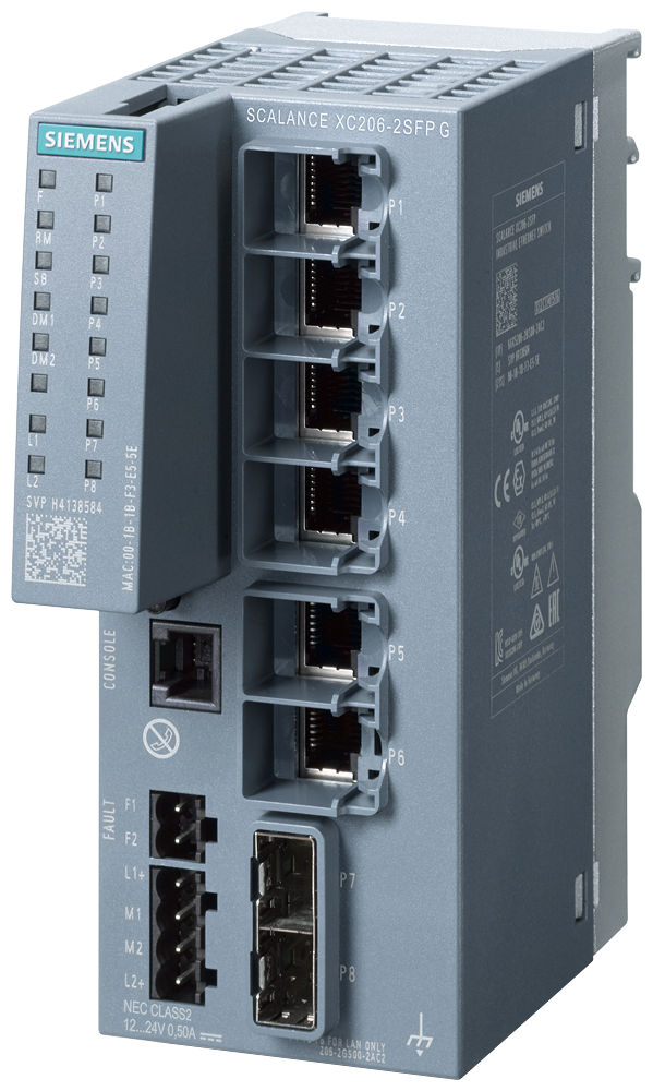 Scalance Xc2062Sfp Gigabit 6GK5206-2GS00-2AC2 SIEMENS