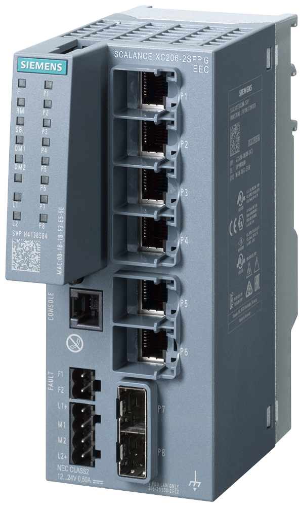 Scalance Xc2062Sfp G Eec 6GK5206-2GS00-2FC2 SIEMENS