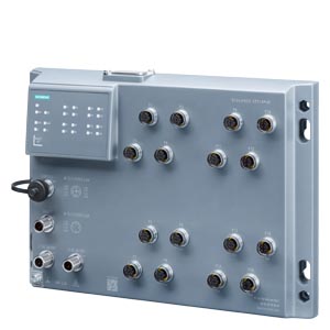 Scalance XP216 Switch Gerenciado Protegido De Camada 2 Scalance XP216 12x M12 10/100 Mbit/S 4x M12 10/100/1000 Mbit/S IP65/67 Para Profinet E Ethernet/Ip Padrão Profinet Adequado Para Muitas Tarefas O Scalance XP216 6GK5216-0HA00-2AS6 Siemens