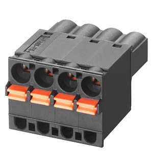 Bloco Term De Com P/ 24VDC Scalance X W Scalance Bloco De Fixação Para Scalance S W X De 4 Polos Terminais Push-In Alimentação De Tensão Bloco Terminal De Mola De Encaixe De 4 Polos Para Alimentação De Tensão 24 V Cc 6GK5980-1DB10-0AA5 Siemens