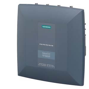 RF680R Leitor Uhf Fcc Simatic Rfsistemas De Identificaçãoleitor RF680R Fccdispositivo De Escrita/Leitura Estacionário Uhf Para Utilização Em Ambientes Industriais Difíceis Com Lógica De Processamento Integrada Para No Máx 6GT2811-6AA10-1AA0 Siemens