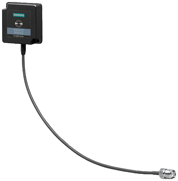 Antena Para Leitura De Transponder / Etiquetas Inteligentes Simatic RF600 Antena RF615A Frequencia Fcc 915-928 Us Linear IP67 -20 To +70 C With 30 Cm Connecting Cable Dimensão 52 X 52 X 16 Mm L X W X H Simatic Rfantenaantena 6GT2812-0EA01 Siemens