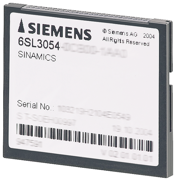 Cfcard Sinamics S120 V4 07 6SL3054-0EH00-1BA0 Siemens
