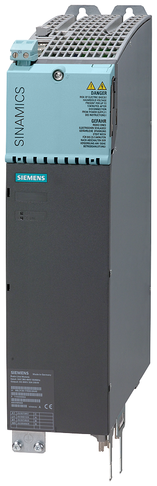 Ret S120 Blm 380-480VAC 20kW 34A Módulo Basic Line Sinamics Módulo Basic Line Da Forma Booksize Para Aplicações Sem Energia De Travagem Ou Aplicações Com Pouca Energia De Travagem Excedente Para O Sistema De Acionamento 6SL3130-1TE22-0AA0 Siemens