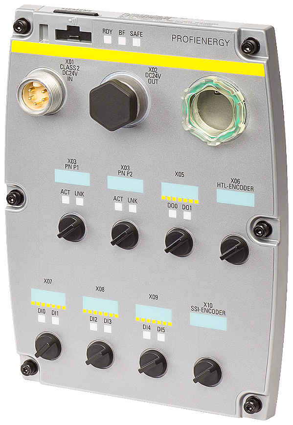 Unid Controle G120D CU240D-2 Pn/Ethip-F Unidade De Controlo Sinamics CU240D-2 Para O Conversor Descentralizado Sinamics G120D A Regulação Do Conversor É Efetuada Por Intermédio Da Unidade De Controlo Para Além Da Regulação 6SL3544-0FB21-1FA0 Siemens