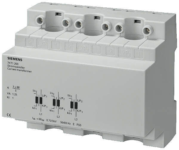 Trafo De Corrente 3X60/5A 7Kt1 200 7KT1200 SIEMENS