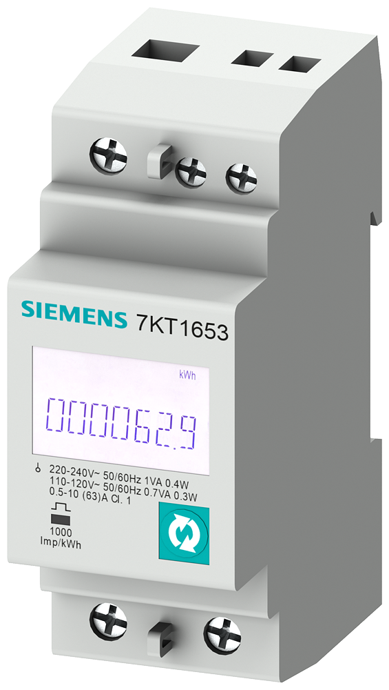 Pac1600 Monofasico 65A Modbusrtu 7Kt165 7KT1651 SIEMENS