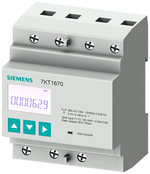 Pac1600 Trifasico 80A Modbusrtu 7KT1665 SIEMENS
