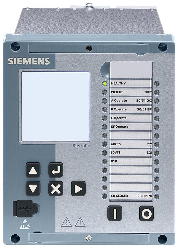Proteção De Sobrecorrente 7SR51 4 Transf I 13 Eb 8 Sb Interface Padrão 1 X Usb Frontal RS485 Atrás + 2 X Interface Lc Ótica Caixa S6 7SR5110-2AA21-0AA0 Siemens