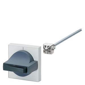 Acionamento Da Porta 8UC7 Manípulo Cinza Escuro/Azul Básico Chapa Protetora Cinza-Claro Para Seccionador De Corte Em Carga De 3 Polos 3KL50 3KM50 3KA50 3KA51 Para Eixos De Acionamento 6x 6mm Novo Design Em Nova Cor 8UC7111-1BB10 Siemens
