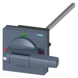 Acionamento Giratório Do Acoplamento Da Porta Padrão Com Compensação De Tolerância Tamanho 100x 100 Eixos 8x 8 300mm I-0-II Dispositivo Completo Manípulo Tamanho 100mm Acessórios Para 3KC0 Tam 3 Acionamentos Manuais Para Uma 8UD1141-2AE21 Siemens