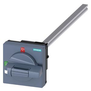 Acionamento Giratório Do Acoplamento Da Porta Padrão Com Compensação De Tolerância Tamanho 75x 75 Eixos 8x 8 300mm teste-0-1 Dispositivo Completo Manípulo Tamanho 45mm Acessórios Para 3KD Tam 1 E 2 3KF Tam 1 Acionamentos Manuais 8UD1171-2AF21 Siemens