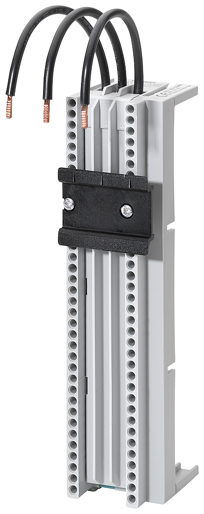 Sistema De Barramentos Coletores Distância Entre Centros Do Barramento 60mm Adaptador Para Aparelhos Largura 45mm Espessura Do Barramento 5,10mm+perfil Tt Para Disjuntor Contator Relé De Sobrecarga Derivações Do Motor S00 S0 8US1251-5DM07 Siemens