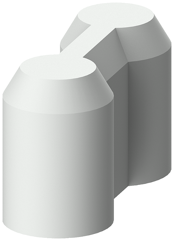 Sistema De Barramentos Coletores Acessório Distância Entre Centros Do Barramento 40 60mm Cunha De Ligação Para Ligação De Adaptador Para Aparelhos E Suporte De Aparelho Cunha De Ligação Sentron 8US1 Para Sistemas De Barramentos 8US1998-1AA00 Siemens
