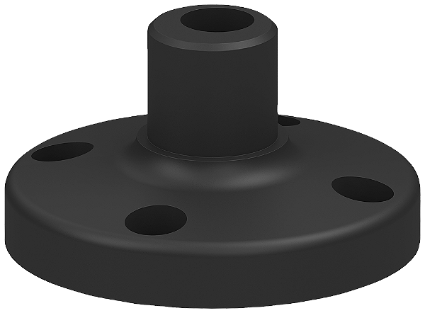 Pé Individual Plástico Para Montagem De Tubo Acessório Para Colunas De Sinal Com Diâmetro 70 Mm Colunas De Sinal Sirius 8WD - Modulares Com Capacidade De Comunicação E Design Moderno 8WD4308-0DB Siemens
