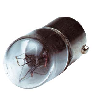 Lampada Incandescente 115V P/Ba 15D, 5W 8WD4348-1XX SIEMENS